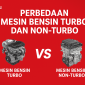 Perbedaan Mesin Bensin Turbo dan Non-Turbo